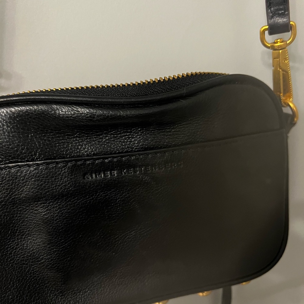 Aimee Kestenberg Pink and Black Crossbody Bag - Picture 5 of 6